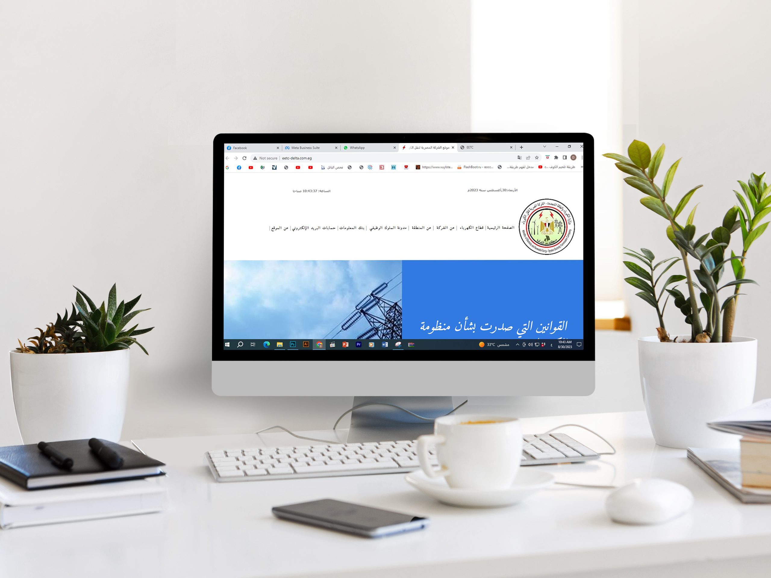 ( EETC Egyptian Electricity Transmission Co) EgyHosting استضافة مصر